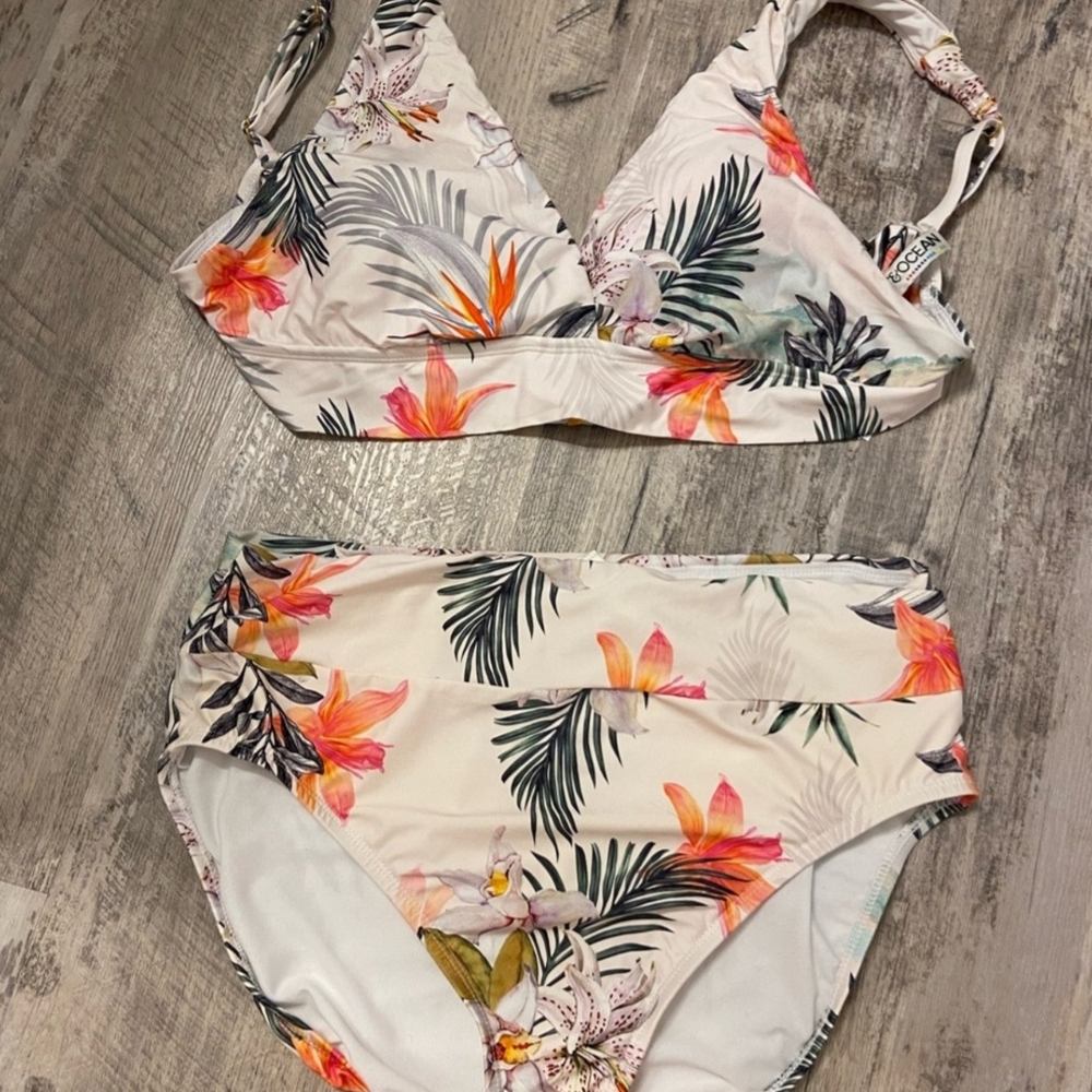 24th & Ocean Multicolor Bikini Set